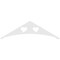 Ekena Millwork Pitch Winston Architectural Grade PVC Gable Pediment, 72"W x 21"H x 1"P (7/12) GPP072X021X100WIN - alternate 4